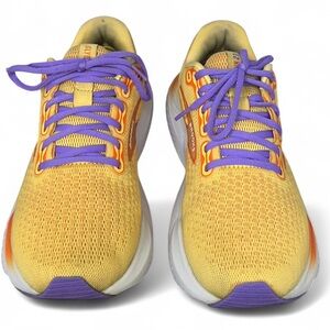 Brooks Glycerin 21 Running Shoes - Orange/Purple - Size 10 Women’s Sneakers